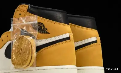 Hyperoad OGYellow Ochre High Retro 1 Jordan 0517